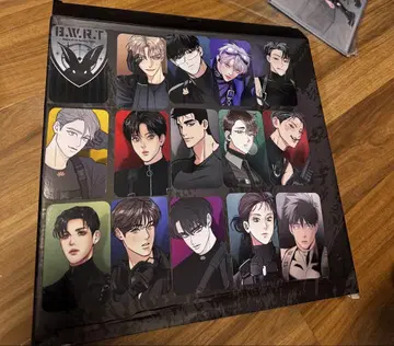 한국 BL 2023 LEZHIN 블랙 토끼 달력 세트