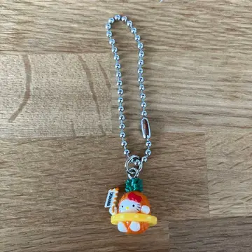 오키나와 한정판 파인애플 키티 키링 지역 한정 키티