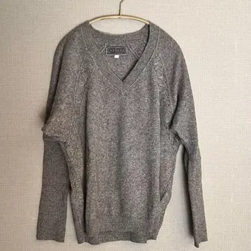 velvet 캐시미어 니트 그레이