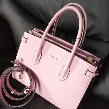 FURLA 핑크 핸드백, 2Way 타입