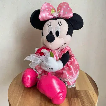 NTT 한정판 미니 마우스 봉제 인형 약 30cm