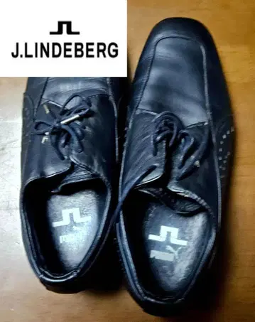 무료배송/새상품급 J.LINDEBERG 골프화 블랙 25.5cm