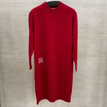 PICONE 빨간색 니트 원피스 사이즈 M