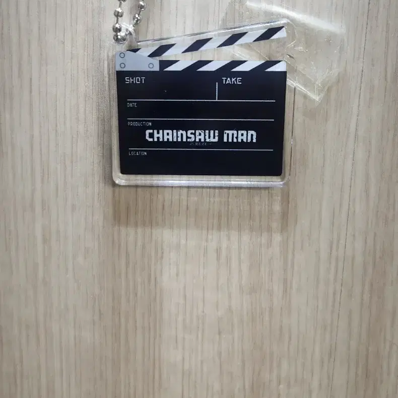 체인소맨 레제 명장면 필름 아크릴키링(비공굿)