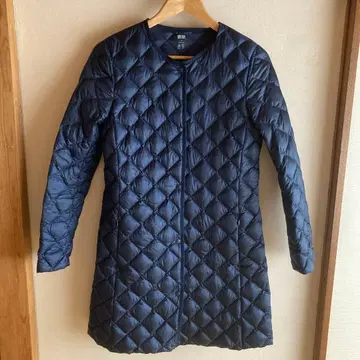 새상품급 UNIQLO 울트라 라이트 다운 컴팩트 코트 NAVY