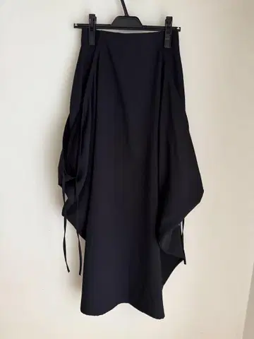 black by moussy gather balloon skirt