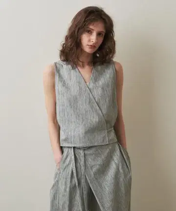 스티븐 앨런 denim short vest Steven Alan