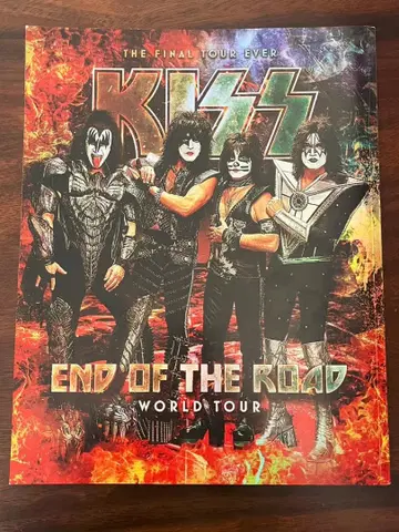 KISS END OF THE ROAD WORLD TOUR 팜플렛
