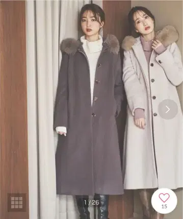 윌 셀렉션 3WAY 후드 부착 코트