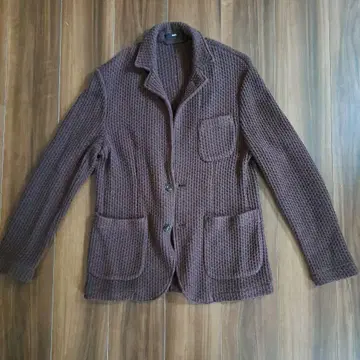 SHIPS 브라운 니트 자켓