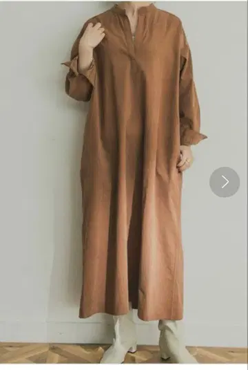 새상품 URBAN RESEARCH 코듀로이 스키퍼 롱 원피스