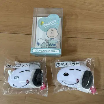 SNOOPY 메모 스탠드 블루 13