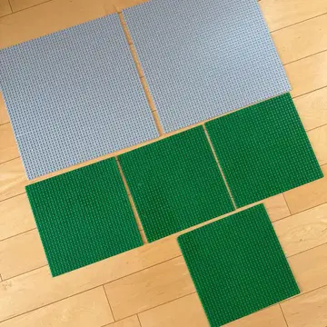 LEGO 레고 기본판 그린 그레이 6개