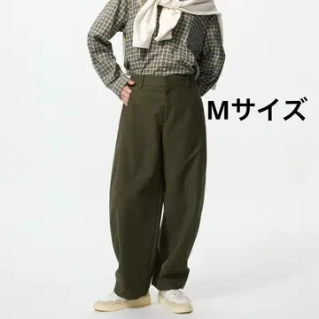 [ S 사이즈 ] 저지 배럴 레그 팬츠