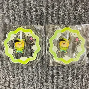 컬러풀 피치 지바 이온 콜라보 아크릴 키링