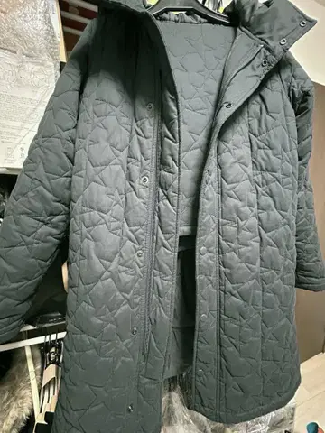 xgirl 퀼팅 자켓 S 블랙