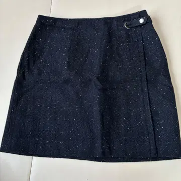 BANANA REPUBLIC 네이비 미니 스커트 반점 무늬 M 사이즈