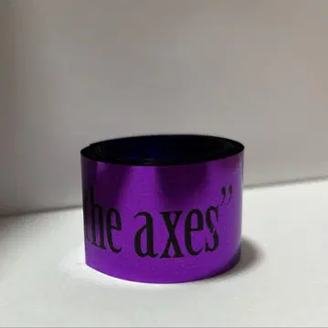 샤니마스 나선형 은테 은색 테이프 라이브 안티카 보라색