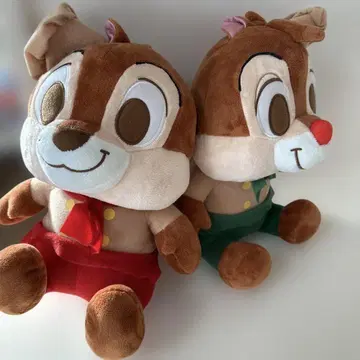 새상품 칩과 데일 봉제 인형