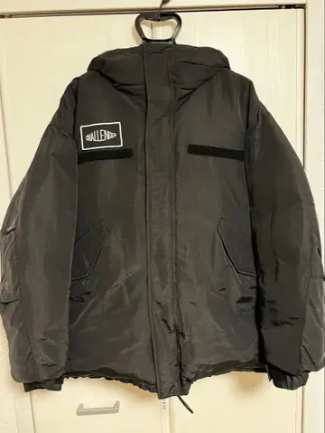 챌린저 다운 재킷 블랙