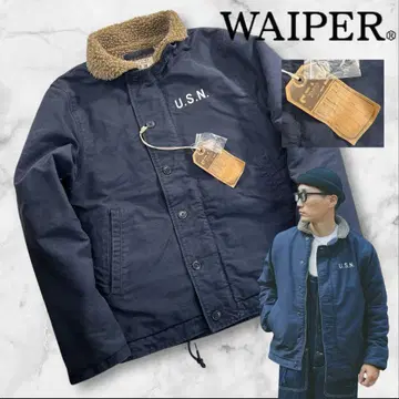 컨디션 최상 WAIPER N-1 덱 자켓 USN 사이즈 38/M 상당