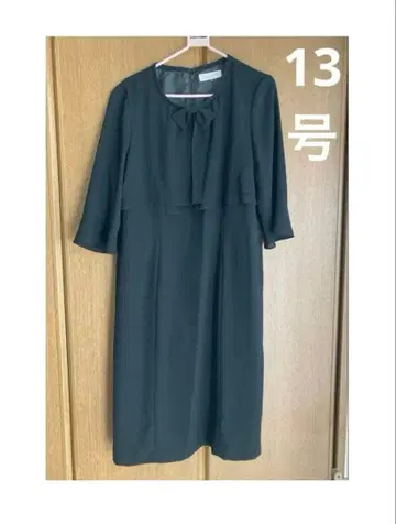 13호 THEORIA 블랙 원피스 포멀 관혼상제
