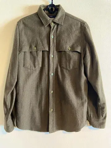 Fujito 울 셔츠 M 사이즈