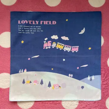 쇼와 레트로 코쿠요 LOVELY FIELD 러블리 필드 손수건