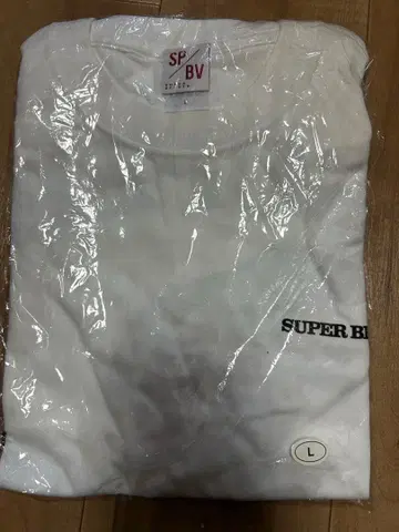 super beaver 화이트 T셔츠 L사이즈