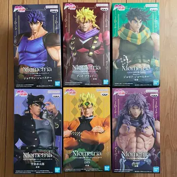 죠죠의 기묘한 모험 Mometria 1~3부 컴플리트 6종 세트