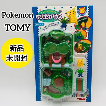 [ 미개봉 ] 포켓몬 컴팩트 월드 치비 포켓 하우스 숲 타입 TOMY