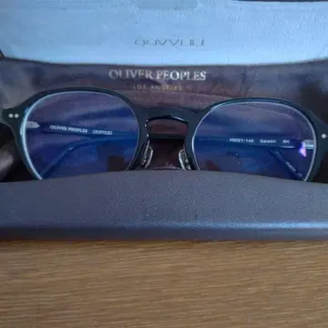 OLIVER PEOPLES Gerson 블랙 안경
