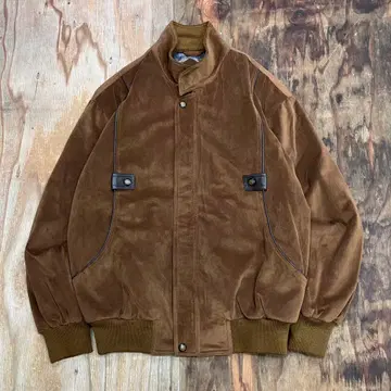 90s 탄력 해링턴 자켓 스윙탑 벨로아 LL VINTAGE