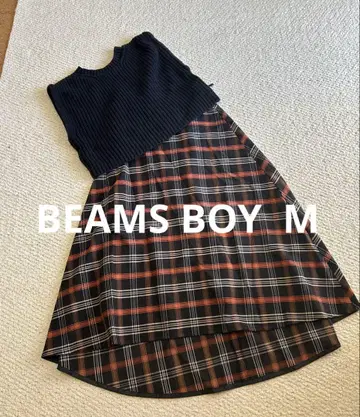 BEAMS BOY 베스트 & BEAMS lights 롱 스커트 M 사이즈
