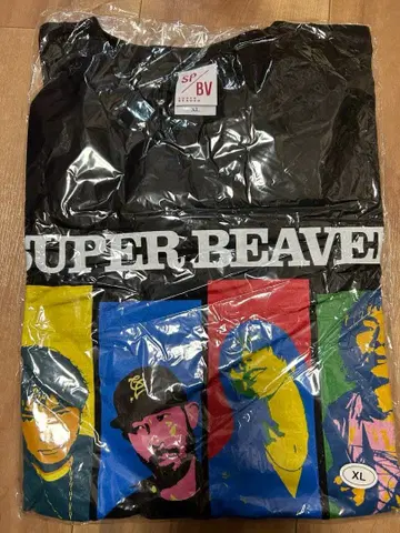 SUPER BEAVER 팝아트 T셔츠 XL