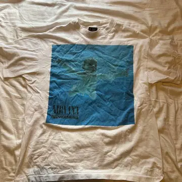90s nirvana nevermind 티셔츠 XL