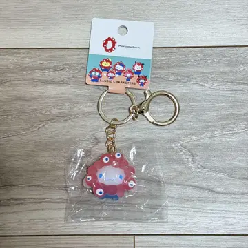 EXPO 미야쿠미야쿠 시나몬 롤 입체 클리어 컬러 키링 산리오