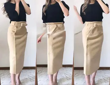 코디 세트 니트&타이트 스커트