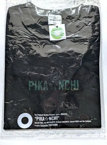아라시 피칸치 그린 라메 로고 T셔츠 [ 미개봉 ]