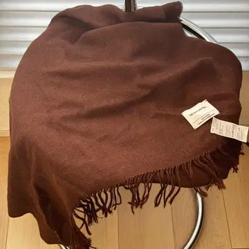 THE INOUE BROTHERS Brushed Scarf 브라운