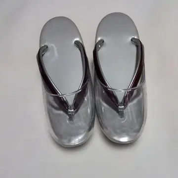 실버 조리 블랙 컬러 밴딩 밑창