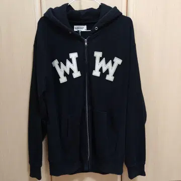 BEAMS T 풀 집업 후드티 L