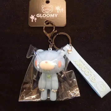 [정품] 그루미 GLOOMY 피규어 포함 키링 코튼 블루