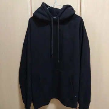 BEAMS HEART 블랙 후드 부착 후드티 M