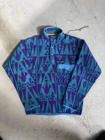 [ 새상품급 ] patagonia Synchilla 스냅 T 올 패턴