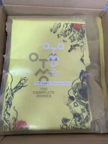 오토모 가츠히로 전집 제1기 전권 구매 혜택 T셔츠 XL 사이즈