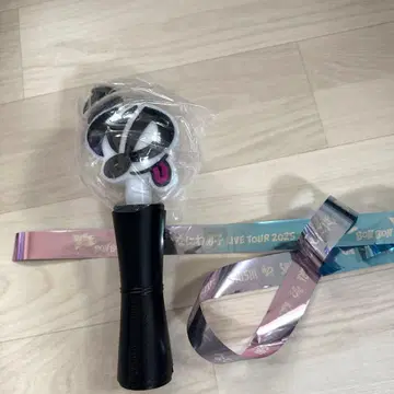 나니와단시 2025 응원봉 은색 테이프 포함
