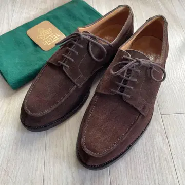 컨디션 최상 크로켓앤존스 스웨이드 U칩 듀럼3 6 브라운