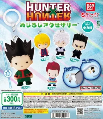 전 5종 컴프 HUNTER x HUNTER 메지루시 액세서리