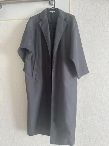 MOUSSY 마우지 그레이 롱 코트 F 코트 자켓 아우터